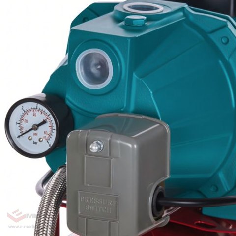 Hydrofor do Wody Pompa Hydroforowa Zbiornik 50L 750W Zestaw Wydajny Mocna