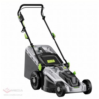 Kosiarka Elektryczna Lekka Mocna do Koszenia Trawy Duży Kosz 50L 2400W 43cm