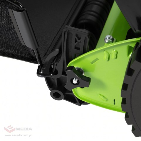 Kosiarka Ręczna Bębnowa Mechaniczna Wrzecionowa Pchana Z Koszem 16" 40 cm