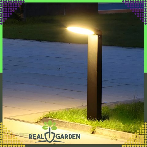 Lampa LED 18W Ogrodowa Nowoczesna 60cm Zewnętrzna Słupek Stojąca Okrągła
