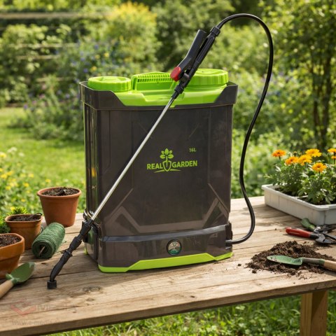 Opryskiwacz Plecakowy Akumulatorowy Elektryczny Spryskiwacz 16L Zestaw