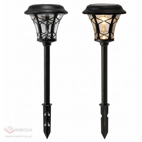 Zestaw Lamp Lampy Ogrodowe Solarne Wbijane Wodoodporne 40cm Zewnętrzne 8szt.