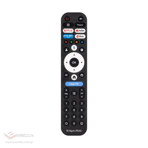 Telewizor Kruger&Matz 58" UHD smart DVB-T2/S2 H.265 Hevc
