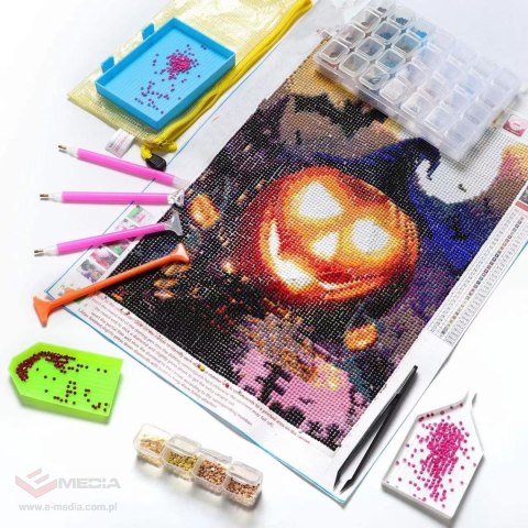 DIAMOND PAINTING AKCESORIA ZESTAW DO HAFTU DIAMENTOWEGO HAFT DIAMENTOWY