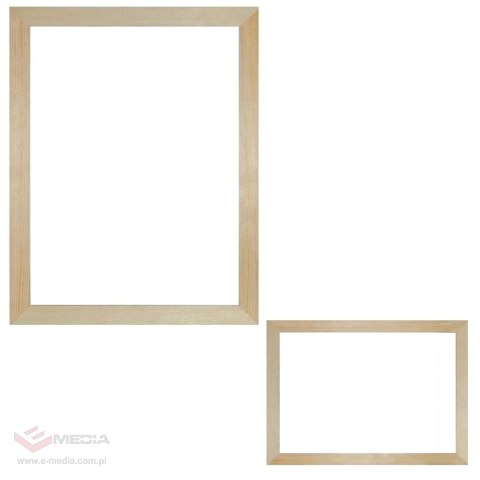 DREWNIANA RAMKA SOSNOWA DO HAFTU DIAMENTOWEGO DIAMOND PAINTING 30X40