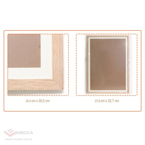 DREWNIANA RAMKA SOSNOWA DO HAFTU DIAMENTOWEGO DIAMOND PAINTING 30X40