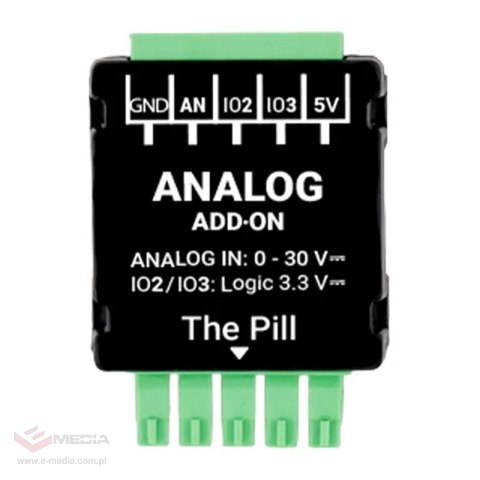 Moduł analogowy SHELLY 0-30V dodatek do Shelly Pill