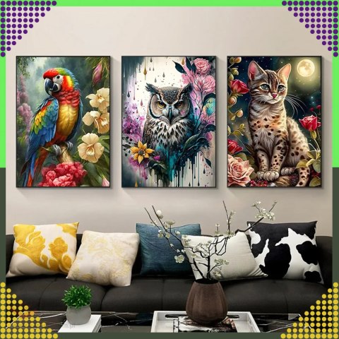 Ramka 25x30 cm do Haftu Diamentowego Diamond Painting Solidna Wytrzymała