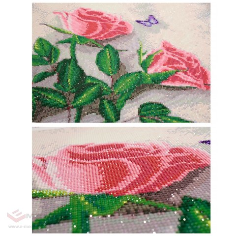 HAFT DIAMENTOWY 20x20 DIAMOND PAINTING MOZAIKA DIAMENTOWA OBRAZ Z RAMKĄ