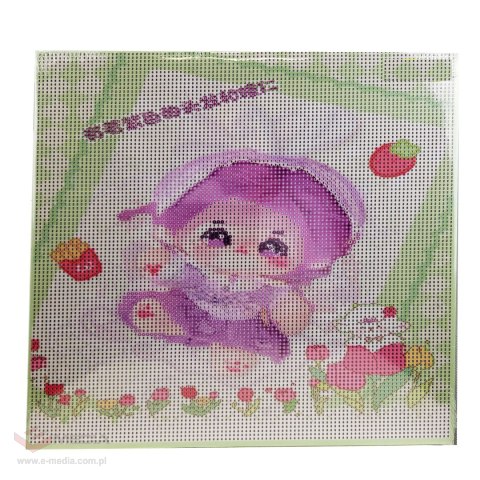 HAFT DIAMENTOWY 30x30 DIAMOND PAINTING MOZAIKA DIAMENTOWA OBRAZ ANIME