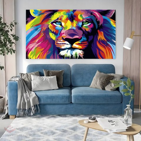 HAFT DIAMENTOWY DUŻY 120x60 Diamond Painting Mozaika Diamentowa XXL ZESTAW