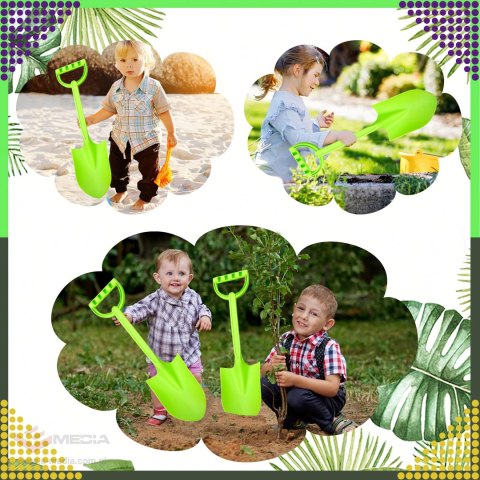 Łopatka Łopata Szpadel do Piasku na Plażę Piaskownice Mocna duża 51 cm