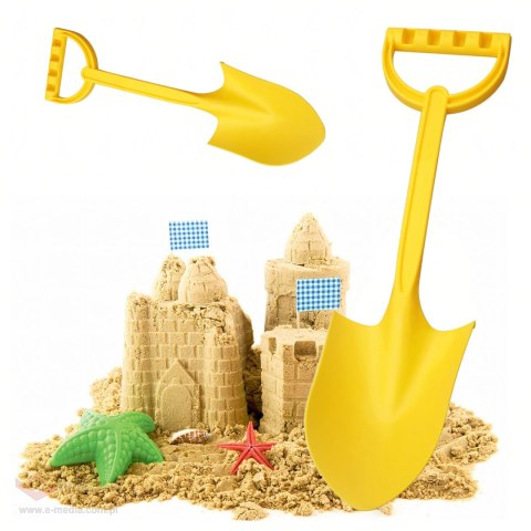 Łopatka Łopata Szpadel do Piasku na Plażę Piaskownice Mocna duża 51 cm