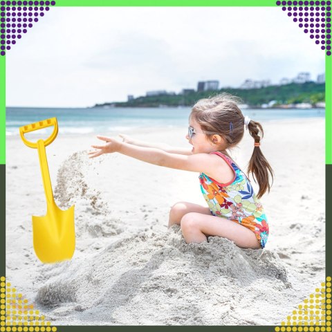 Łopatka Łopata Szpadel do Piasku na Plażę Piaskownice Mocna duża 51 cm