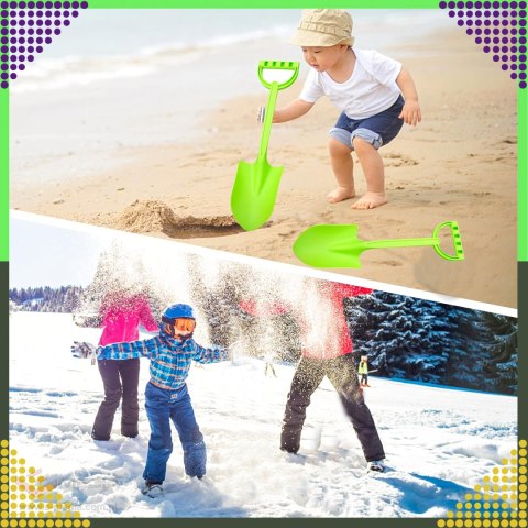 Łopatka Łopata Szpadel do Piasku na Plażę Piaskownice Mocna duża XXL 64 cm