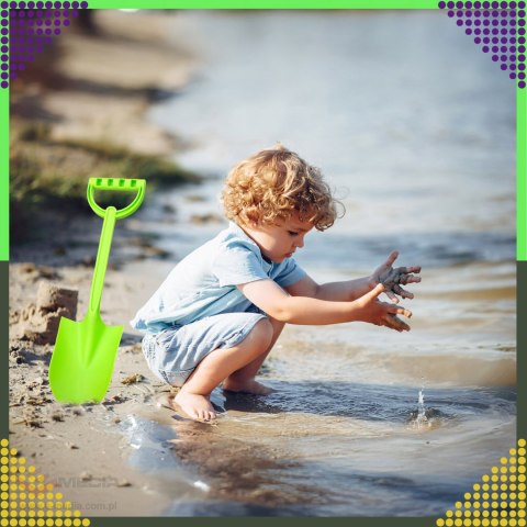 Łopatka Łopata Szpadel do Piasku na Plażę Piaskownice Mocna duża XXL 64 cm