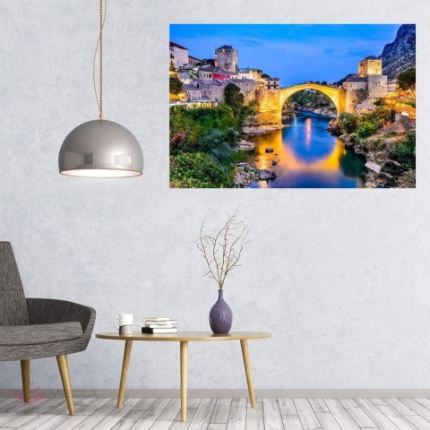 MALOWANIE PO NUMERACH OBRAZ Z RAMĄ DIY ZESTAW PĘDZLE FARBY PŁÓTNO 40x50
