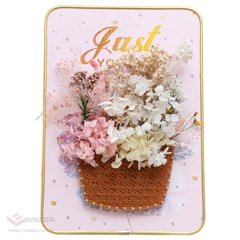 ZESTAW KREATYWNY DO STRING ART PRZEPLATANKA HAFT OBRAZ LED W RAMCE 21x30 CM