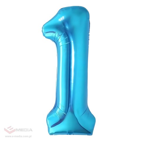 Balony na 1 Urodziny Roczek Chłopiec Zestaw 5 szt Gwiazdki Balon