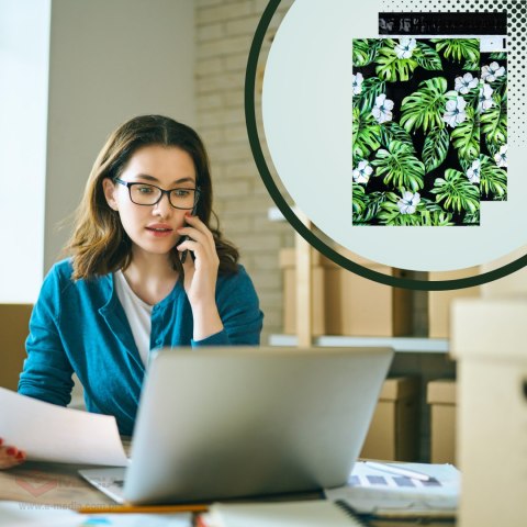 FOLIOPAKI KURIERSKIE MOCNE KOPERTY FOLIOWE 310X420 DŻUNGLA 50szt