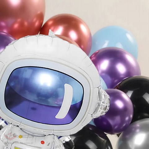 Girlanda Balonowa Zestaw Balonów na Urodziny Astronauta 108 ele