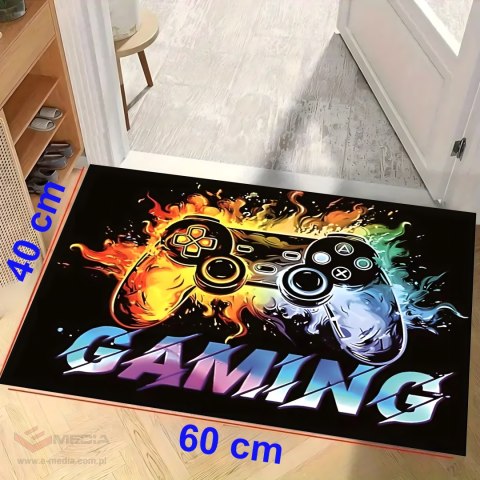Mata Gamingowa Ochronna Dywan Chodnik pod Fotel Krzesło dla Graczy 40x60 cm