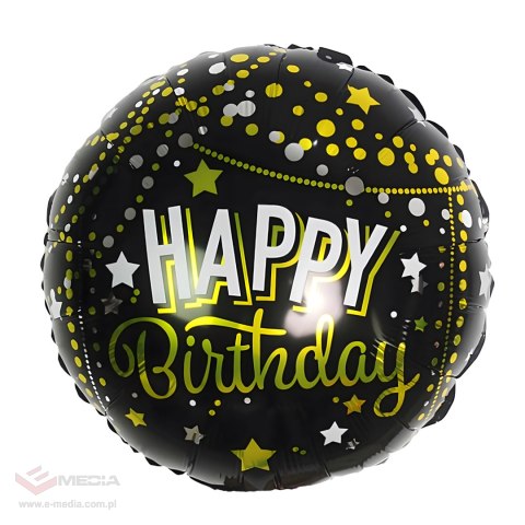Zestaw Balonów Urodzinowych Happy Birthday Duże 5 szt