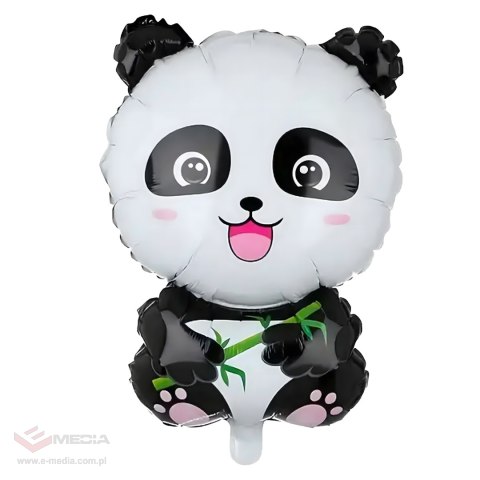 Zestaw Balonów Urodzinowych Panda Zwierzęta na Urodziny Przyjęcia 5 szt