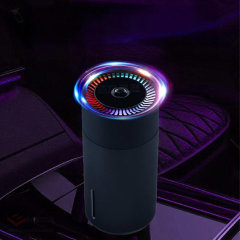 Nawilżacz Powietrza Samochodowy Mini Dyfuzor Zapachowy USB Mgiełka