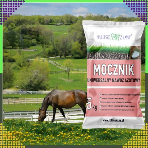 Premium Mocznik Nawóz Ekologiczny 5kg Uniwersalny Azotowy do Ogrodu Trawy