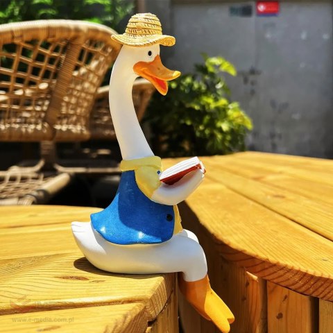 Figurka Figurki Ogrodowe Ozdobne Dekoracja Ogrodowa Para Kaczek 2 szt