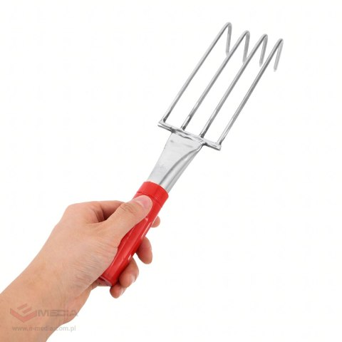 Grabki Ogrodowe Ogrodnicze Metalowe Pazurki do Grabienia Spulchniania 4 Zębne 32 cm