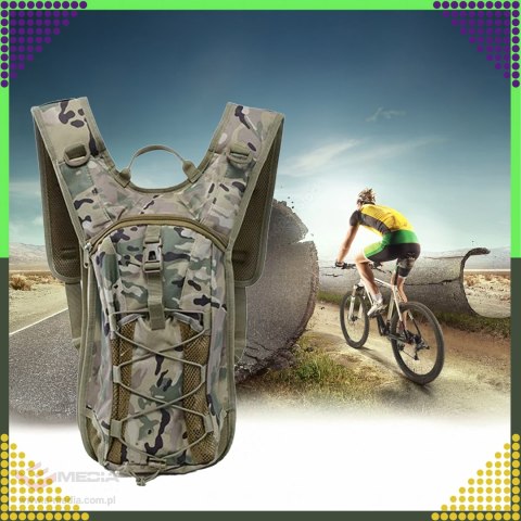 Plecak Rowerowy Górski Hydracyjny z Bukłakiem na Wodę 3L Survivalowy