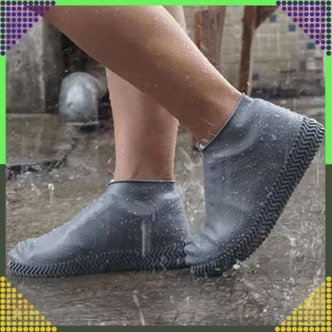 Wodoodporne Ochraniacze Nakładki na Buty na Deszcz Antypoślizgowe Kalosze S