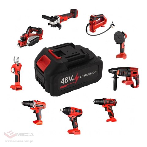 1300x Akumulator 18V 6000mAh do Myjki Podkaszarki Piły Wkrętarki Uniwersalny Bateria