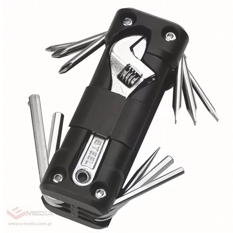 Multitool Rowerowy Klucze do Naprawy Wielofunkcyjny Zestaw Narzędzi 13w1