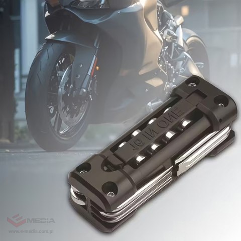 Multitool Rowerowy Klucze do Naprawy Wielofunkcyjny Zestaw Narzędzi 13w1