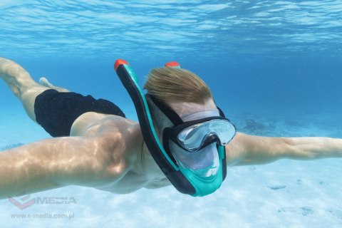 Bestway 24060 Maska do Nurkowania Pełnotwarzowa Maska ​​Do Snorkelingu S/M