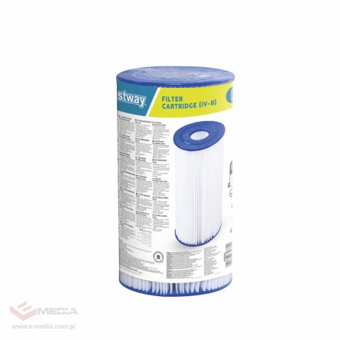 Bestway 58095 Filtr Wymienny Filtrujący do Pompy Wkład do Filtracji Typ IV