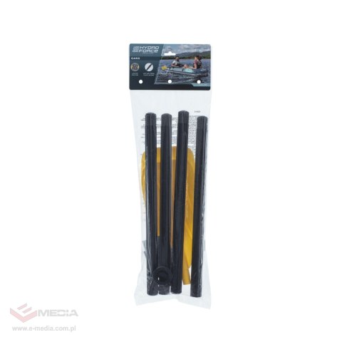 Bestway 62015 Wiosła Składane 3 Sekcyjne do Kajaku Pontonu Sup 124 cm 2 szt