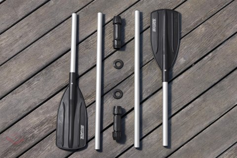 Bestway 62064 Wiosła Aluminiowe Składane do Kajaka Pontonu Sup 145cm 2 szt