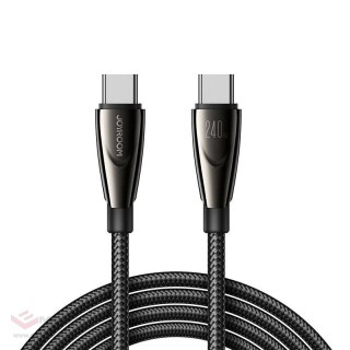 Kabel Pioneer 240W USB C do USB C Joyroom SA31-CC5 / 240W / 1,2m (czarny)
