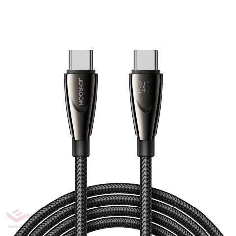 Kabel Pioneer 240W USB C do USB C Joyroom SA31-CC5 / 240W / 1,2m (czarny)