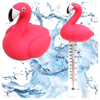 Pływający Termometr Basenowy do Basenu Spa Wody Temperatury Flaming Sznurek