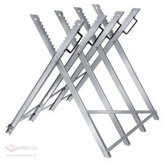 Stojak Kozioł Koziołek Kobyłka Składany Metalowy do Cięcie Drewna 83x83x78cm