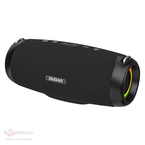 Głośnik bezprzewodowy Dudao Y21Pro podświetlany RGB Bluetooth 5.3 - czarny
