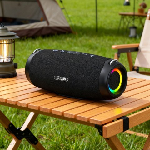 Głośnik bezprzewodowy Dudao Y21Pro podświetlany RGB Bluetooth 5.3 - czarny