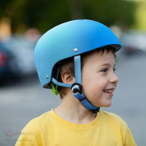 Kask rowerowy BMX/hulajnoga Wozinsky 54-58 cm - gradient niebieski