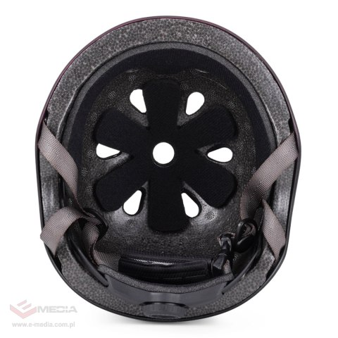 Kask rowerowy BMX/hulajnoga Wozinsky lekki 54-58 cm - czarny
