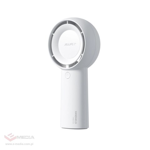 Mini dmuchawa Jisulife Handheld Fan Life5 Plus 4000 mAh przenośny wiatraczek wentylator USB - biały